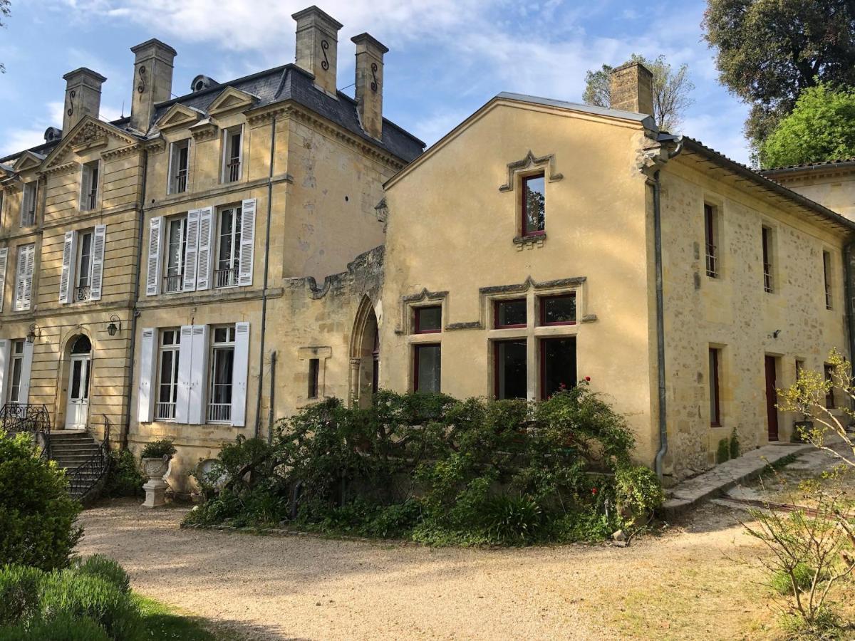 L'Abbaye Du Chateau Du Vallier Langoiran エクステリア 写真