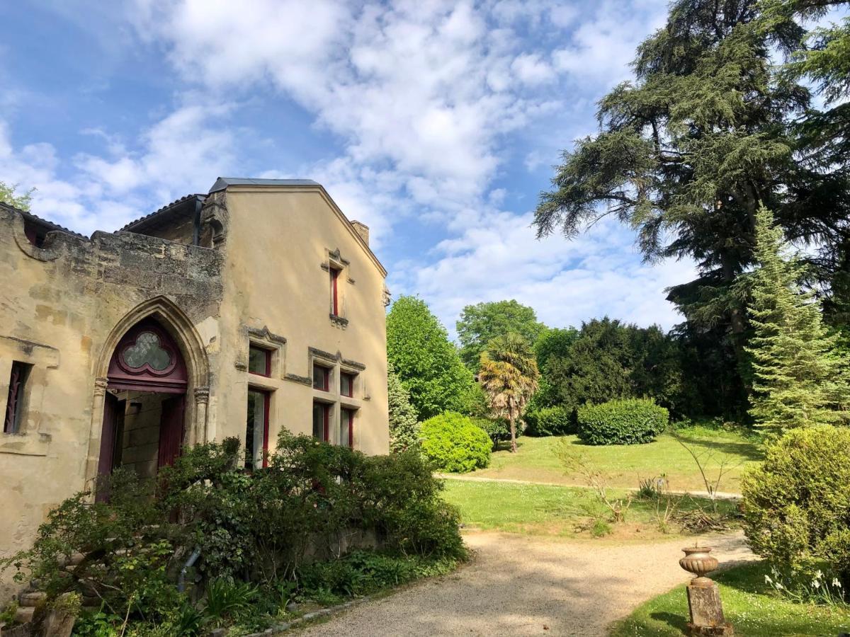 L'Abbaye Du Chateau Du Vallier Langoiran エクステリア 写真