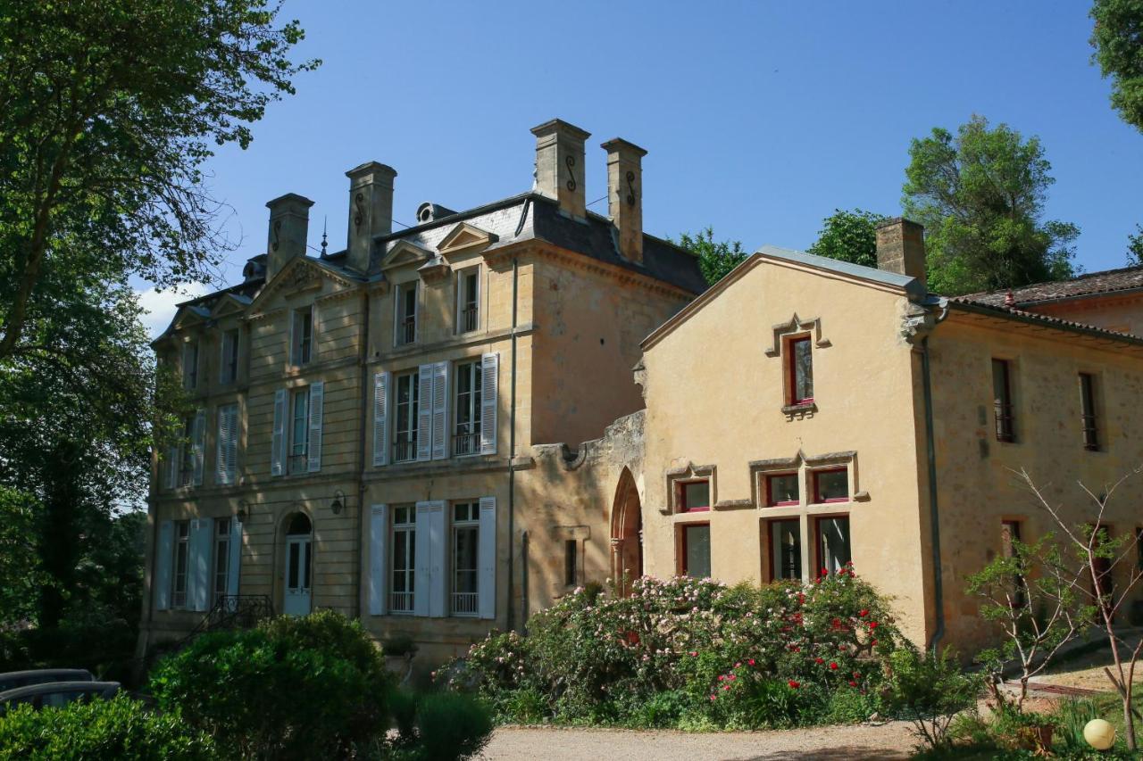 L'Abbaye Du Chateau Du Vallier Langoiran エクステリア 写真